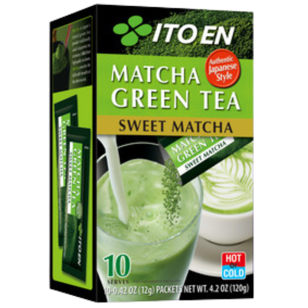 Japanese Instant Matcha Tea Drink - 10 sachets - 120 g