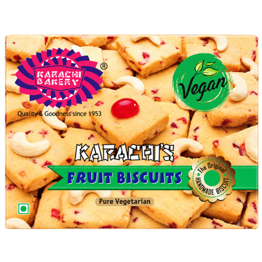 Karachi Bakery Vegan Fruit Biscuits - 400 g