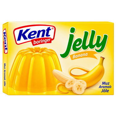 Kent Jelly Banana Flavour - 85 g