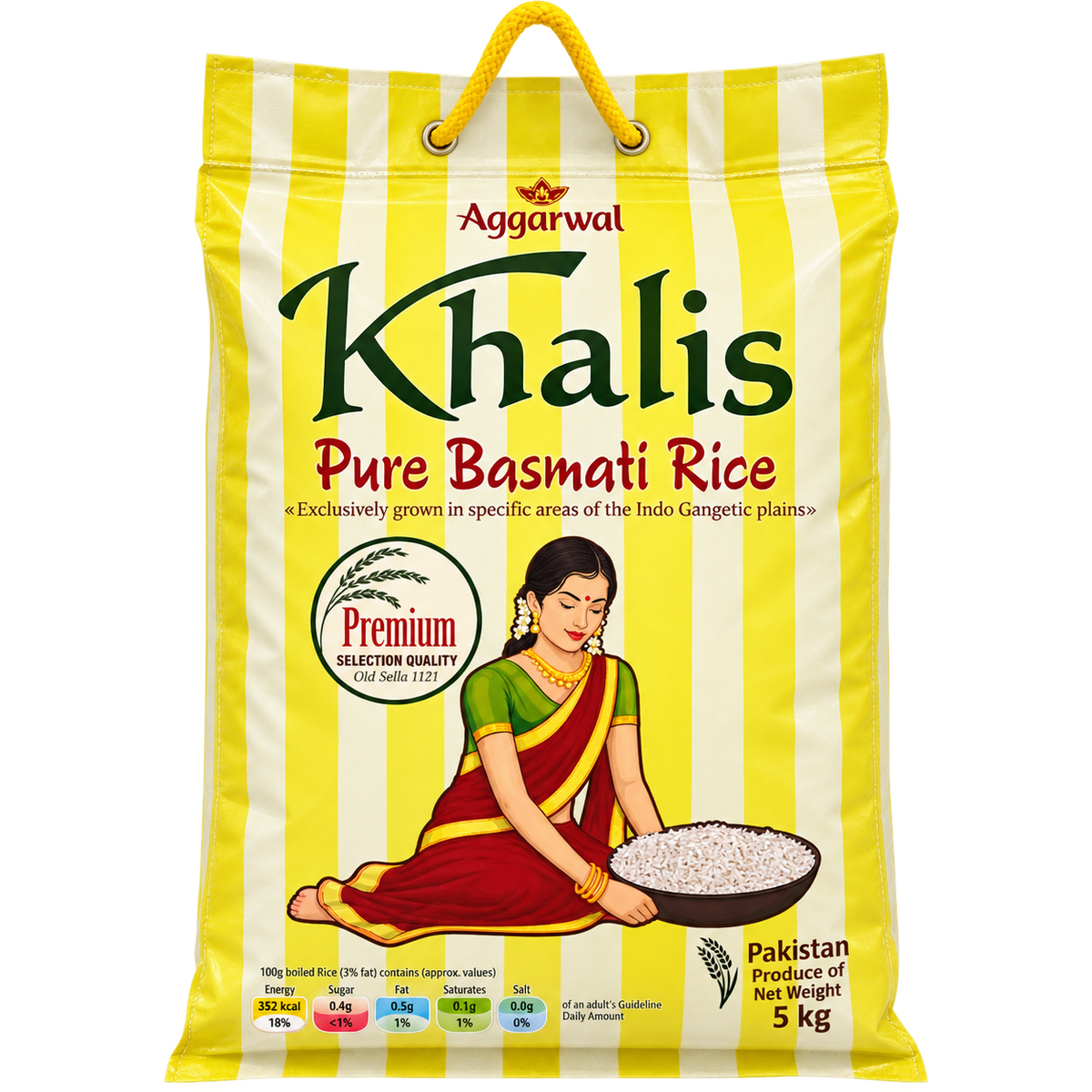 Khalis Basmati Rice - 5 kg