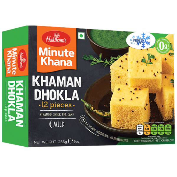 Khaman Dhokla 12 stk Frozen - 256 g