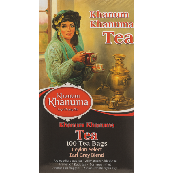 Khanum Khanuma Ceylon Select Earl Grey Tea - 200 g
