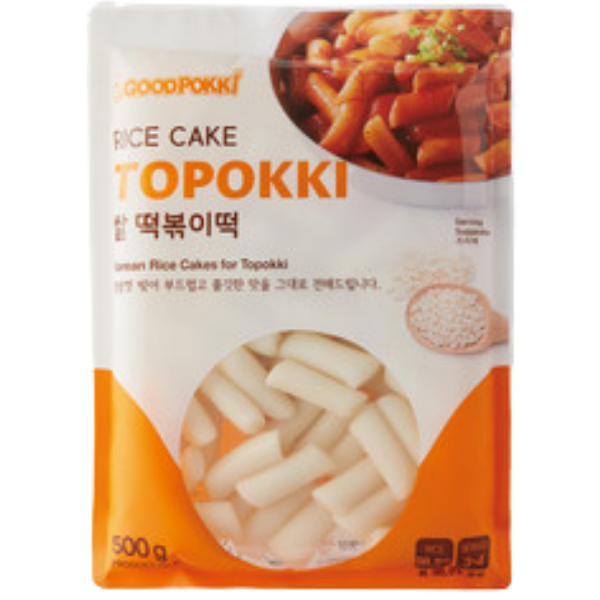 Korean Rice Cake for Topokki – 500 g