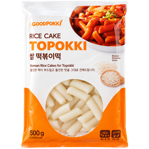 Korean Rice Cake for Topokki – 500 g