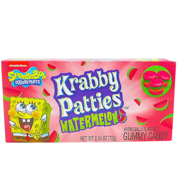 Spongebob Krabby Patties Watermelon - 72 g