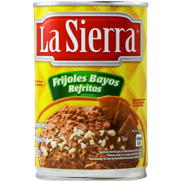 La Sierra - Frijoles Bayos Refritos - 430 g