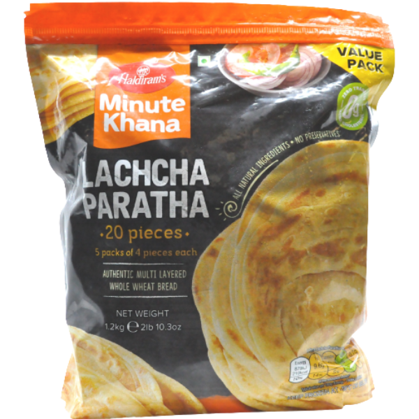 Lachcha Paratha Family Pack 20 pcs - 1.2 kg
