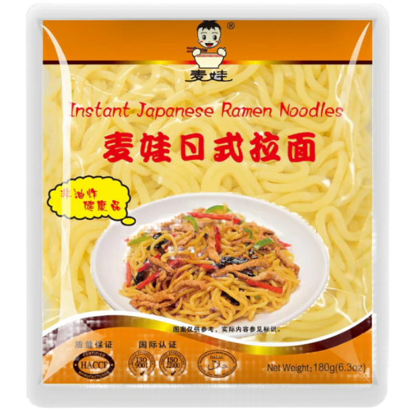 MAI WA Instant Fresh Ramen Noodles – 180 g