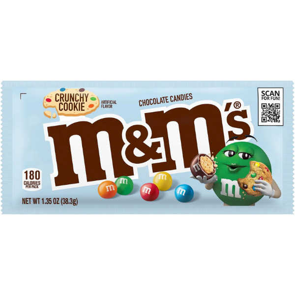 M&M's Crunchy Cookies - 38.3 g
