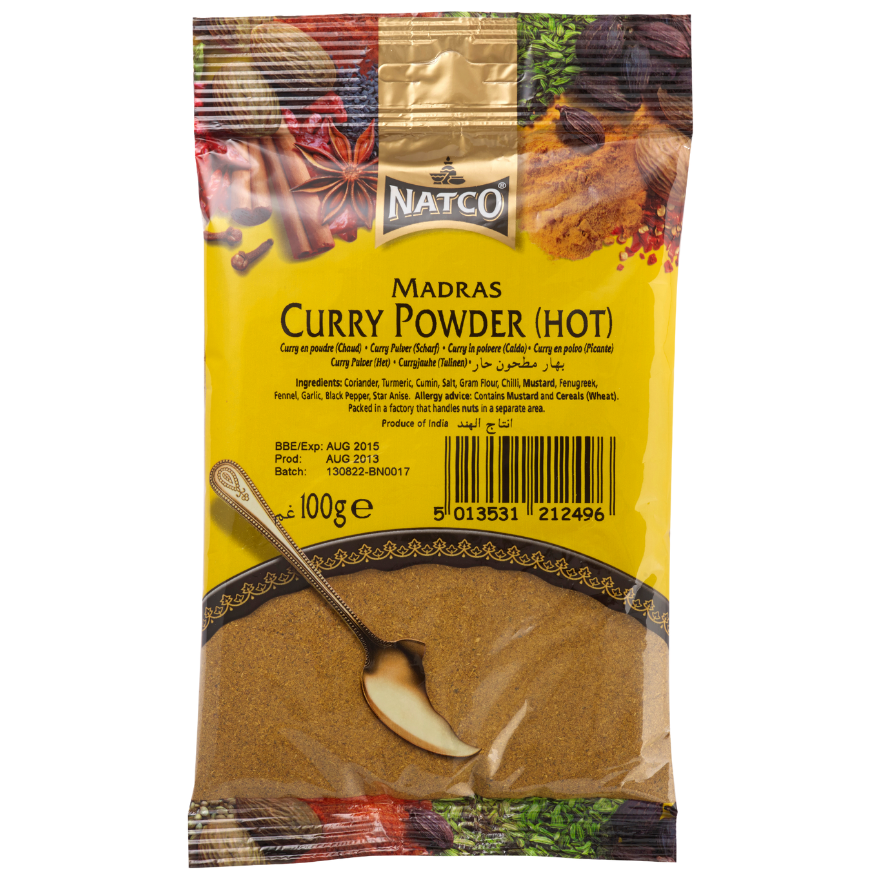 Madras Curry Powder Hot - 100 g