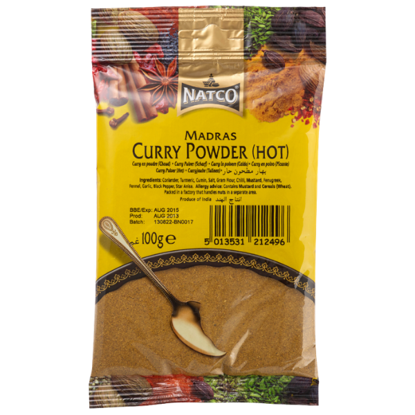 Madras Curry Powder Hot - 100 g