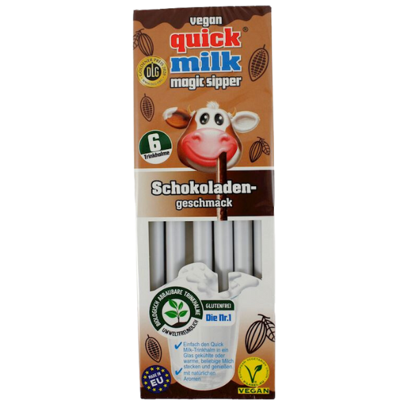 Magic Sipper Quick Milk Chocolate - 6 Straws - 10 g