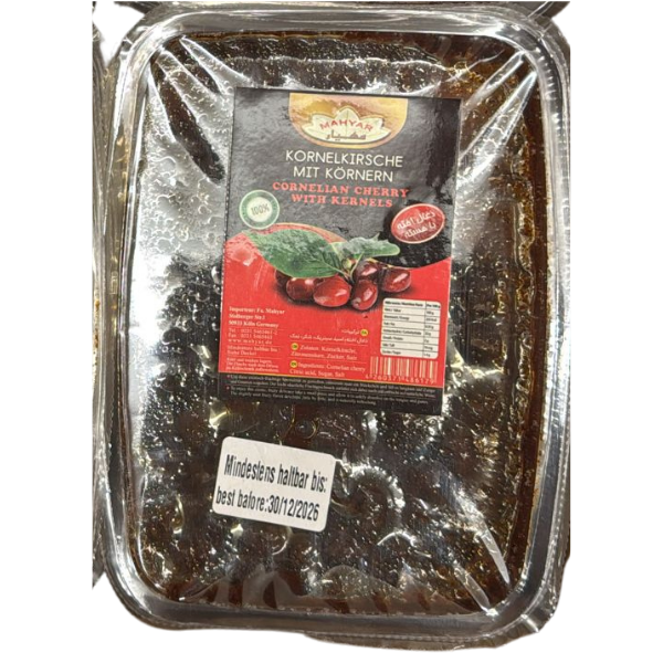 Mahyar Cornelian Cherries with Kernels – 400 g