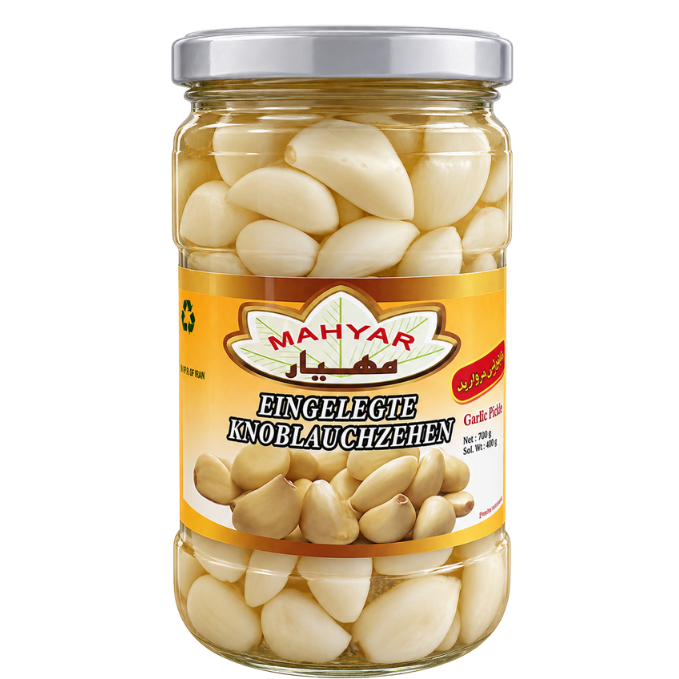 Mahyar Pickled Garlic Cloves – 680 g