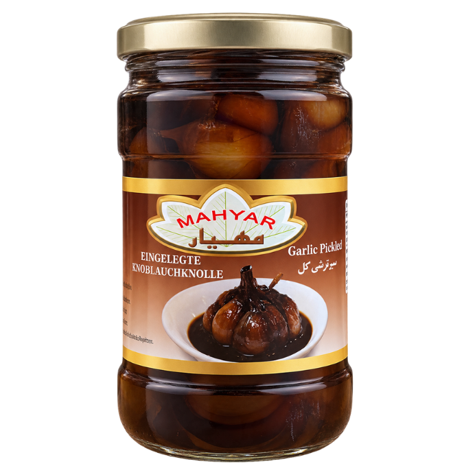 Mahyar Pickled Whole Garlic – 680 g