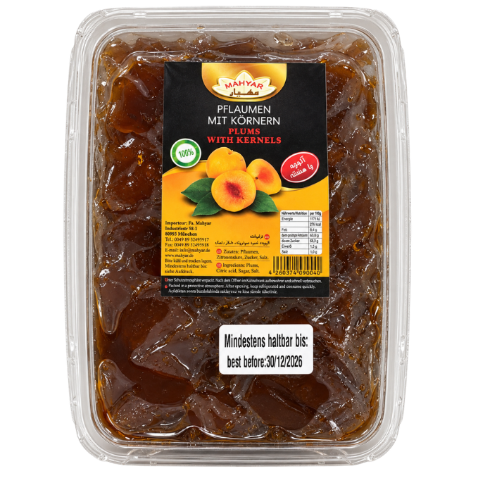 Mahyar Plums with Kernels – 400 g