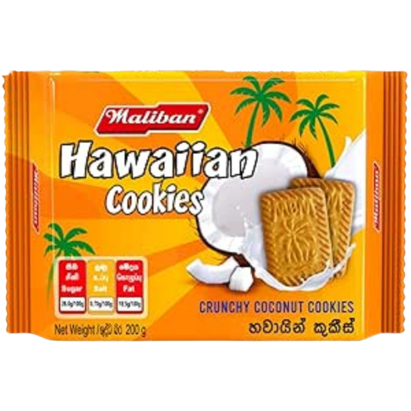 Maliban Hawaiian Cookies – 200 g