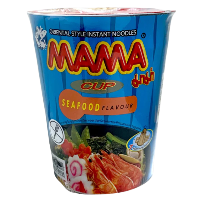 Mama Instant Noodles Cup Seafood - 70 g