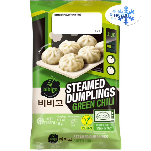 Mandu Green Chilli Vegetable Dumplings - 168 g