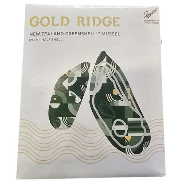Mar Ibérica NZ Green Mussels Half Shell (30/45) – 1 kg