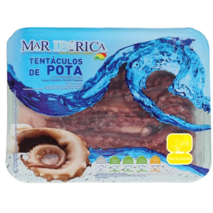 Potas Tentaculos Inteiros 800 g