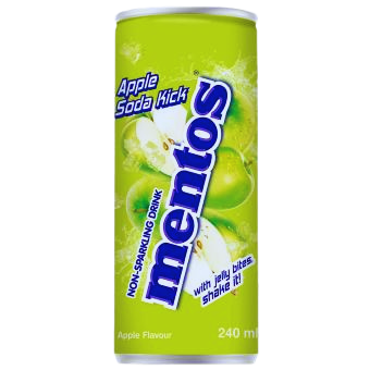 Mentos Drink Apple Soda Kick - 240 ml