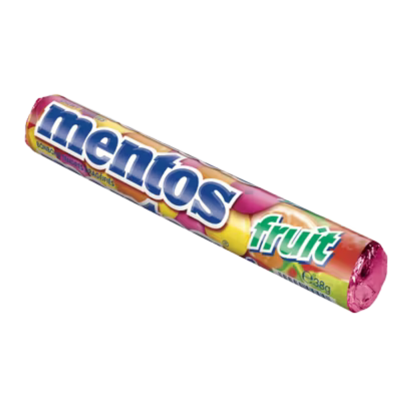 Mentos Rollen Fructh - 38 g