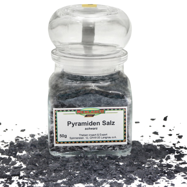 Merlasco Coarse Black Pyramid Salt - 100 g