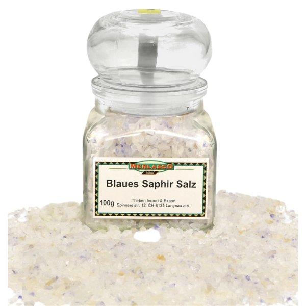 Merlasco Coarse Blue Sapphire Salt - 100 g