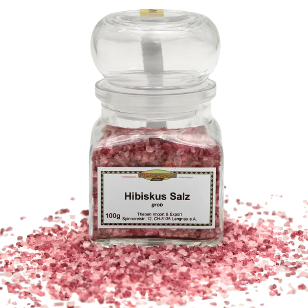 Merlasco Coarse Hibiscus Salt - 100 g