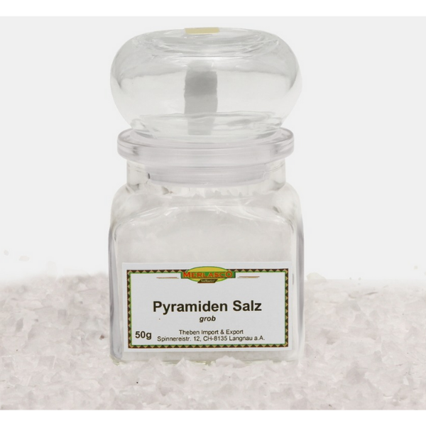 Merlasco Coarse Pyramid Salt - 100 g
