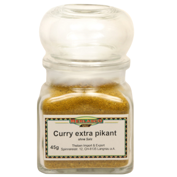Merlasco Extra Hot Curry Powder without Salt - 45 g