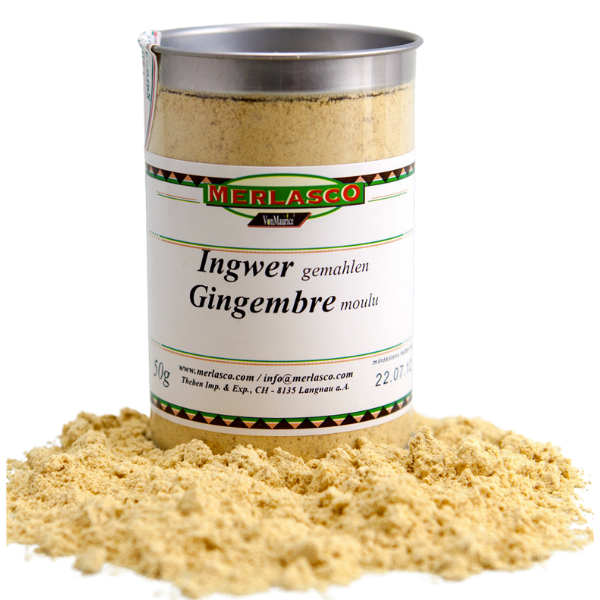 Merlasco Ginger (Gingembre) Powder – 50 g