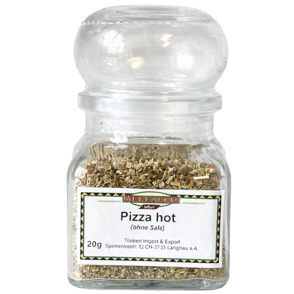 Merlasco Pizza Spice Hot without Salt - 20 g