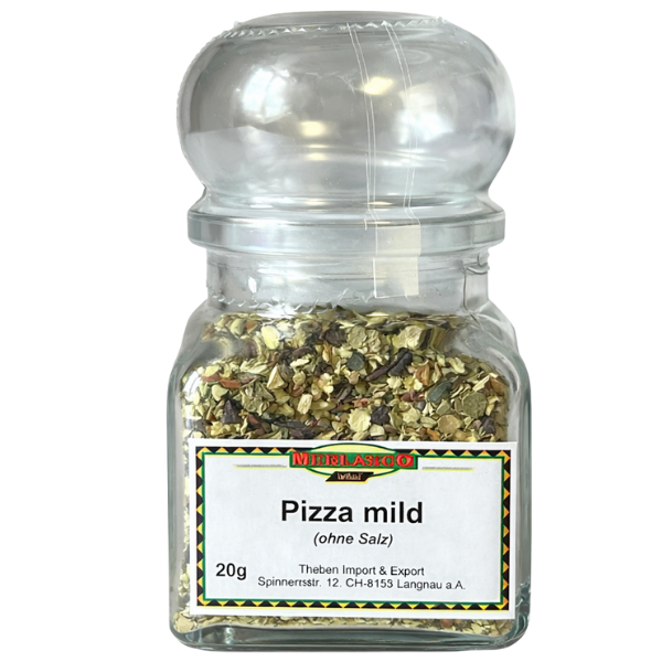 Merlasco Pizza Spice Mild without Salt - 20 g