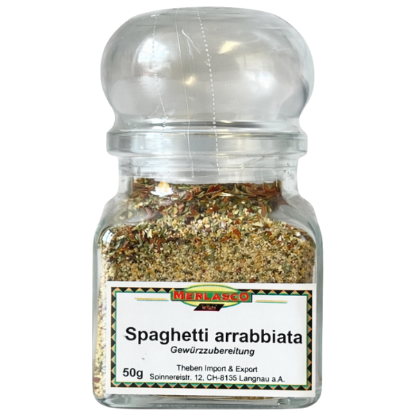 Merlasco Spaghetti Arrabbiata Spice - 50 g