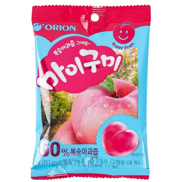 Miagumi Peach flavoured Jelly - 79 g