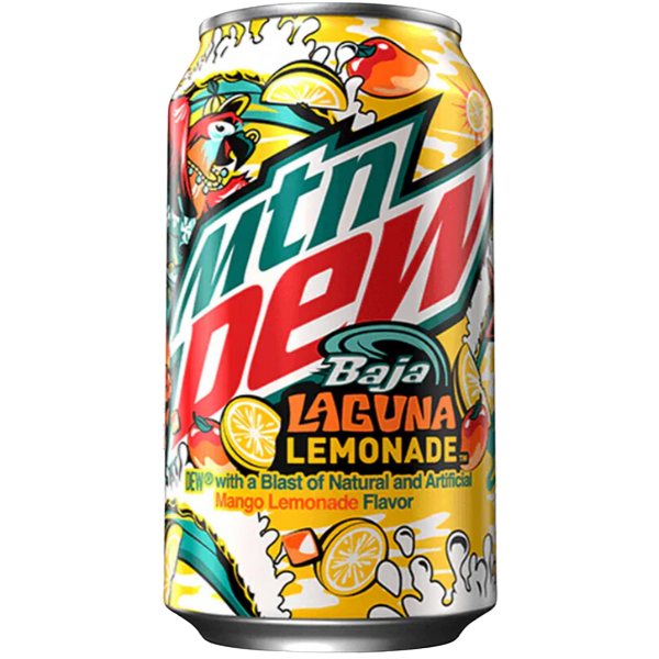 Mountain Dew Baja Laguna Lemonade - 355 ml