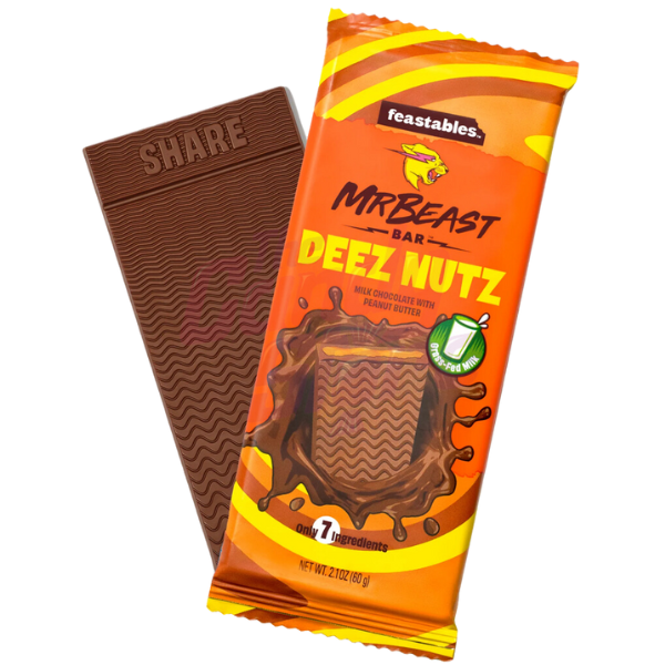 Mr. Beast Deez Nutz Bar - 60 g