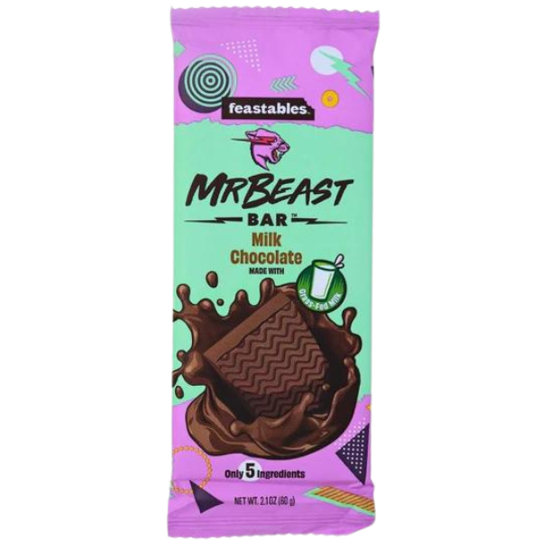Mr. Beast Milk Chocolate Bar - 60 g