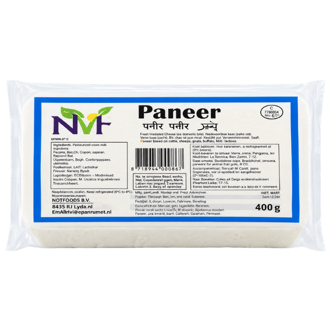 NVF Fresh Paneer - 400 g