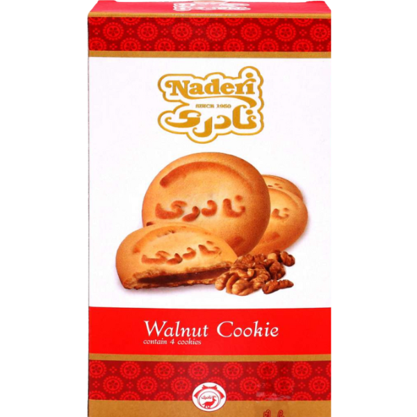 Naderi Walnut Biscuits – 4 pcs