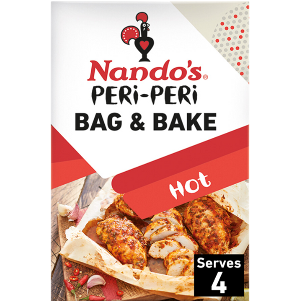 Nandos Peri Peri Hot Bag & Bake - 20 g