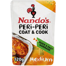 Nandos Medium Coat & Cook Sauce - 120 g