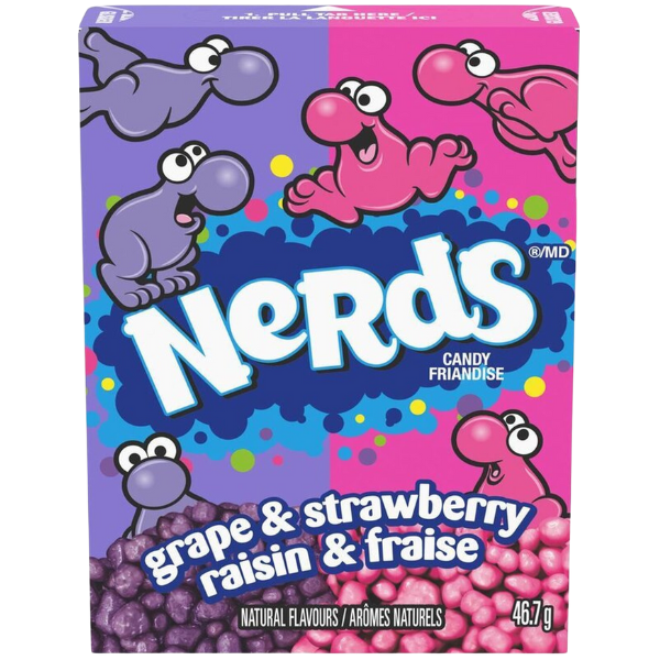 Nerds Grape & Strawberry - 47 g