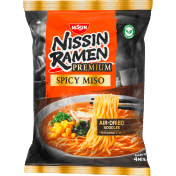 Nissin Premium Ramen Spicy Miso – 91 g