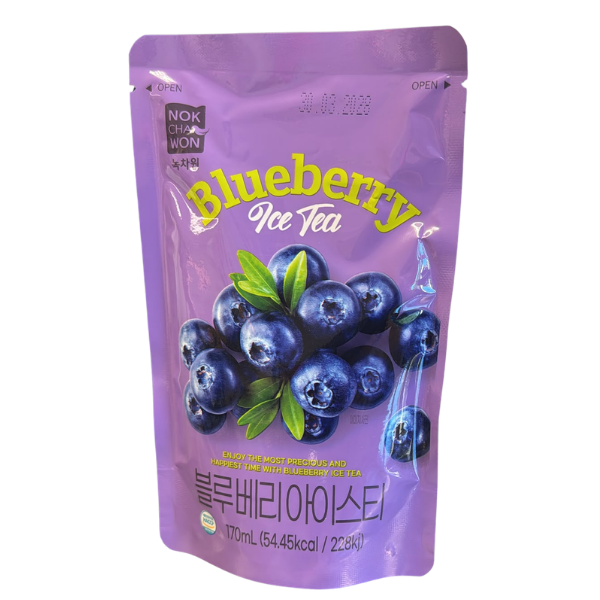 Nokchawon CV Ice Tea Drink Blueberry Ade – 170 ml
