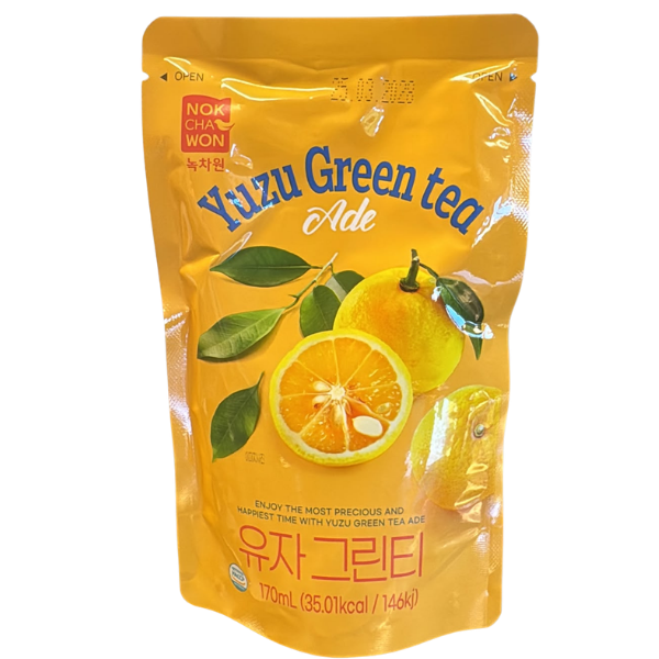 Nokchawon CV Yuzu Green Tea Drink Ade – 170 ml