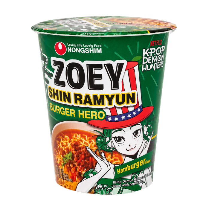 Nongshim Zoey Shin Ramyun Burger Hero Cup