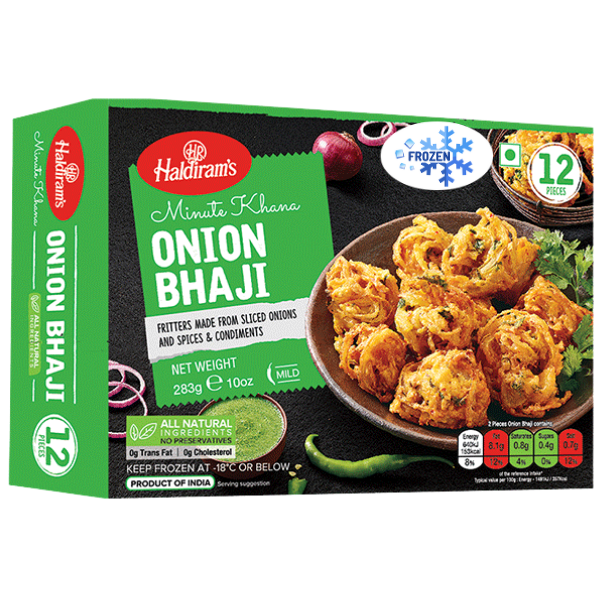 Onion Bhaji (12 pcs) Frozen - 283 g